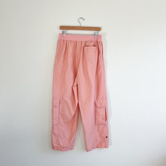Free People Movement Mesmerize Me Sun-kissed Pink Cargo Pants, Size Medium - Picture 5 of 15